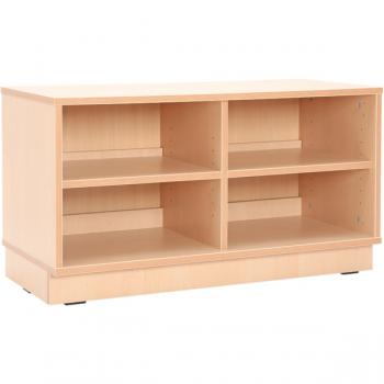 Flexi-TB Schrank S mit Trennwand und Einlegeböden, B 89, schwer entflammbar